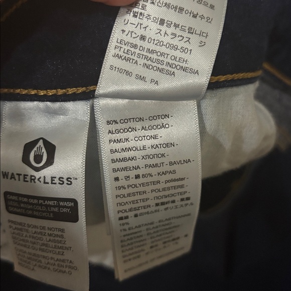 Levi’s 724 jeans High rise slim straight plus size 22W - Picture 6 of 7